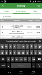 Búscate en una carrera