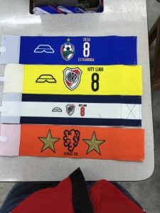 Brazaletes de capitán de la liga